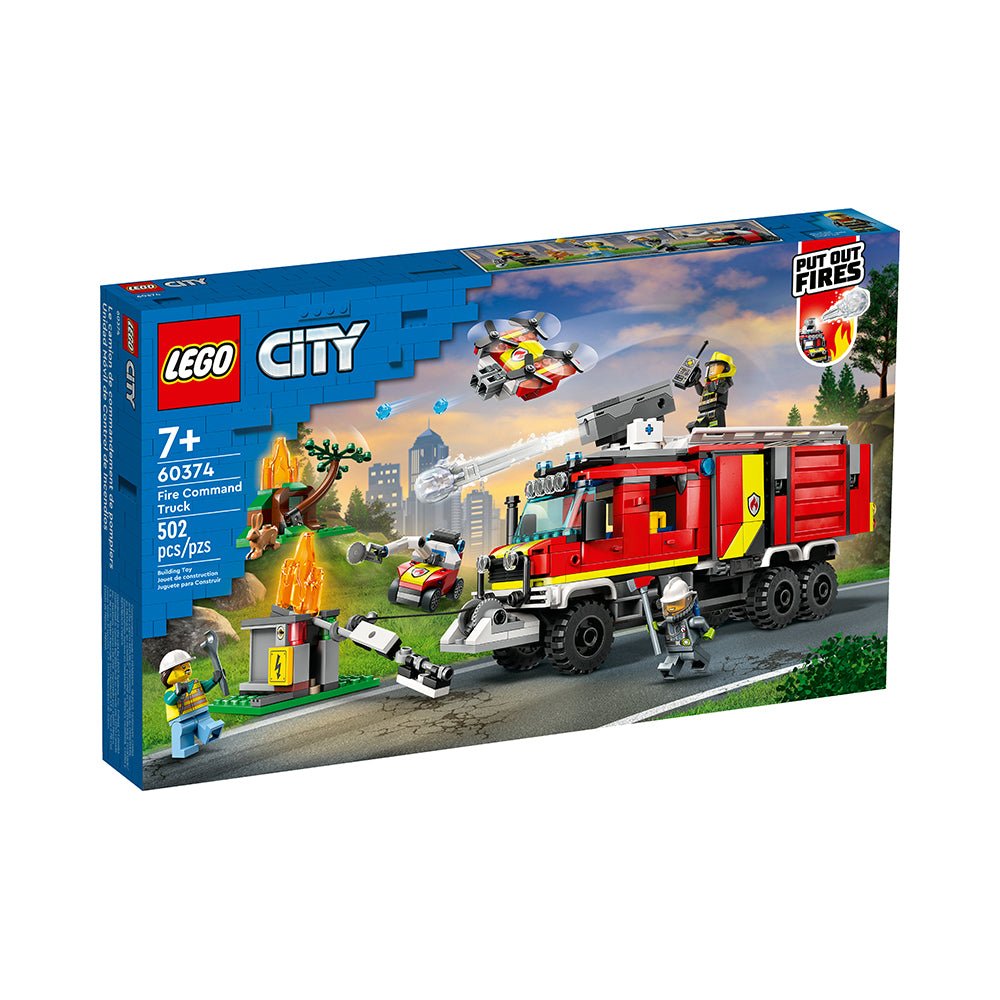 LEGO® City Fire Command Truck Toy