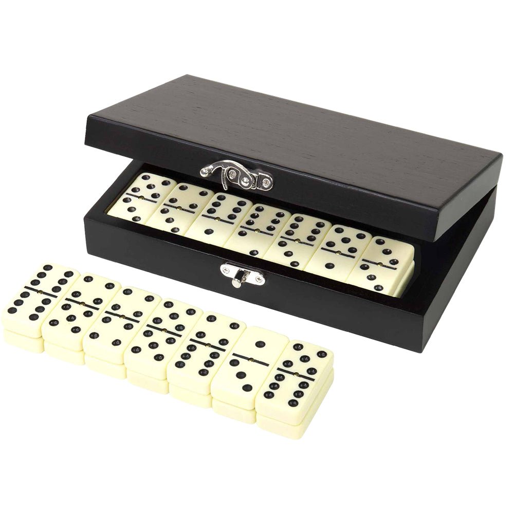 Craftsman Deluxe Wooden Dominoes Set Mask - Image 3