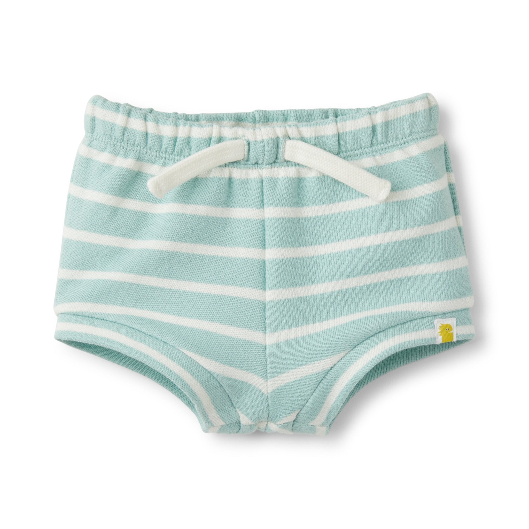 Rise Little Earthling Bloomer Shorts - Light Brown Stripe / 9-12m - Image 3