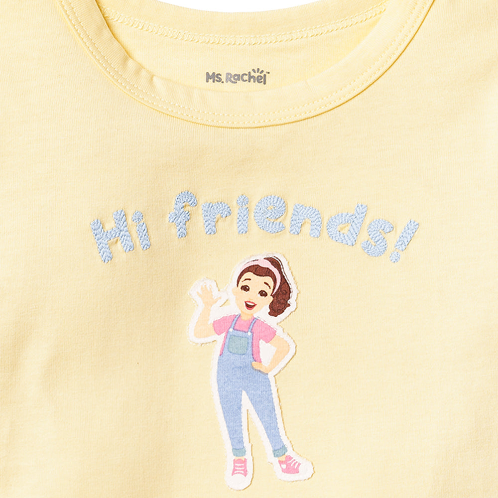 Ms.Rachel Long Sleeve Tees - Yellow / 3-4y - Image 15