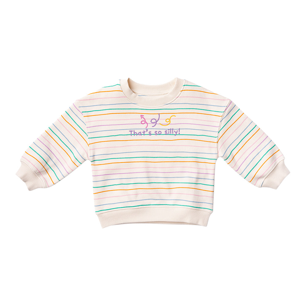 Ms.Rachel Sweatshirt - Light Blue / 6-12m - Image 4