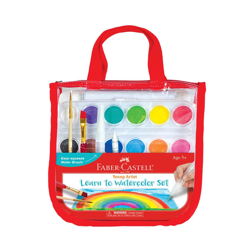 Faber-Castell Young Artist Learn to Watercolor Set Brush
