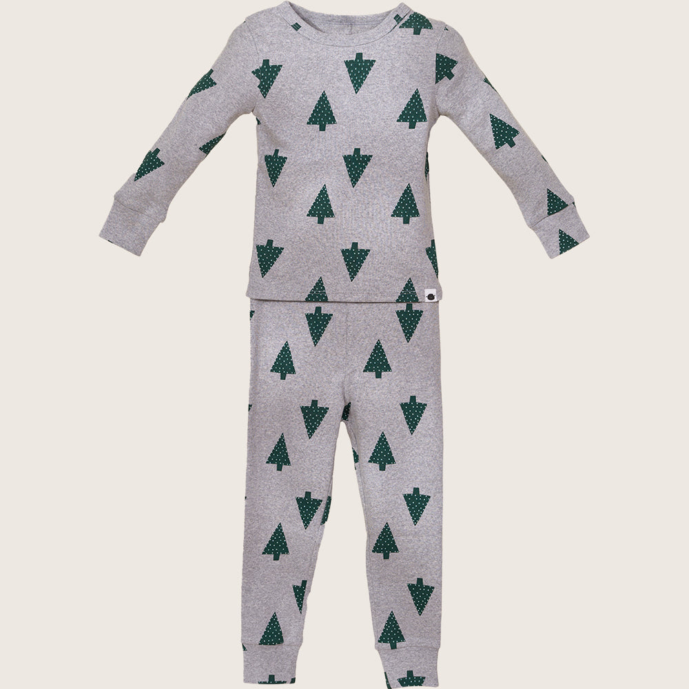 rise little earthling Holiday Sleep Set TGHSL00 - Red Plaid / 12-18m