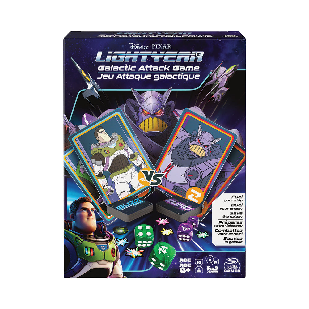 Disney Pixar Lightyear - Galactic Attack Card Game Toy - Image 2
