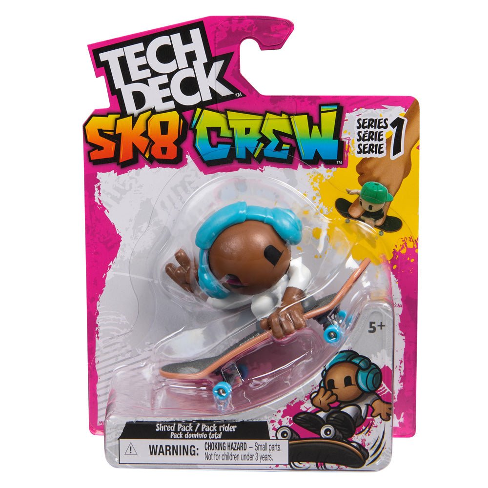 Spin Master Tech Deck Sk8 Crew Excl. Fingebd w/ Assis. Bowl