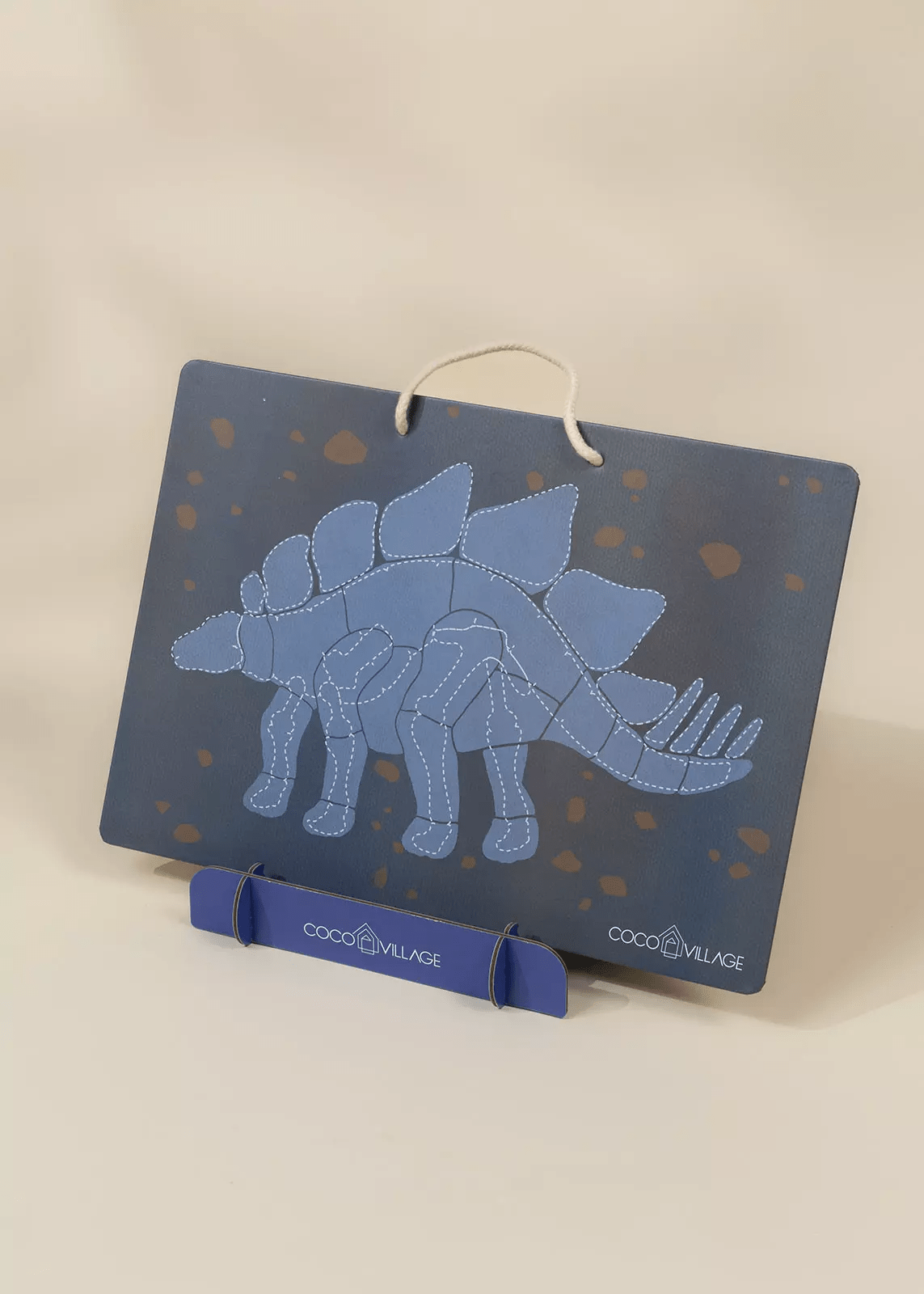 Coco Village Magnetic Interactive Board – Meet the Stegosaurus (Multi Language) Puzzle - Image 3