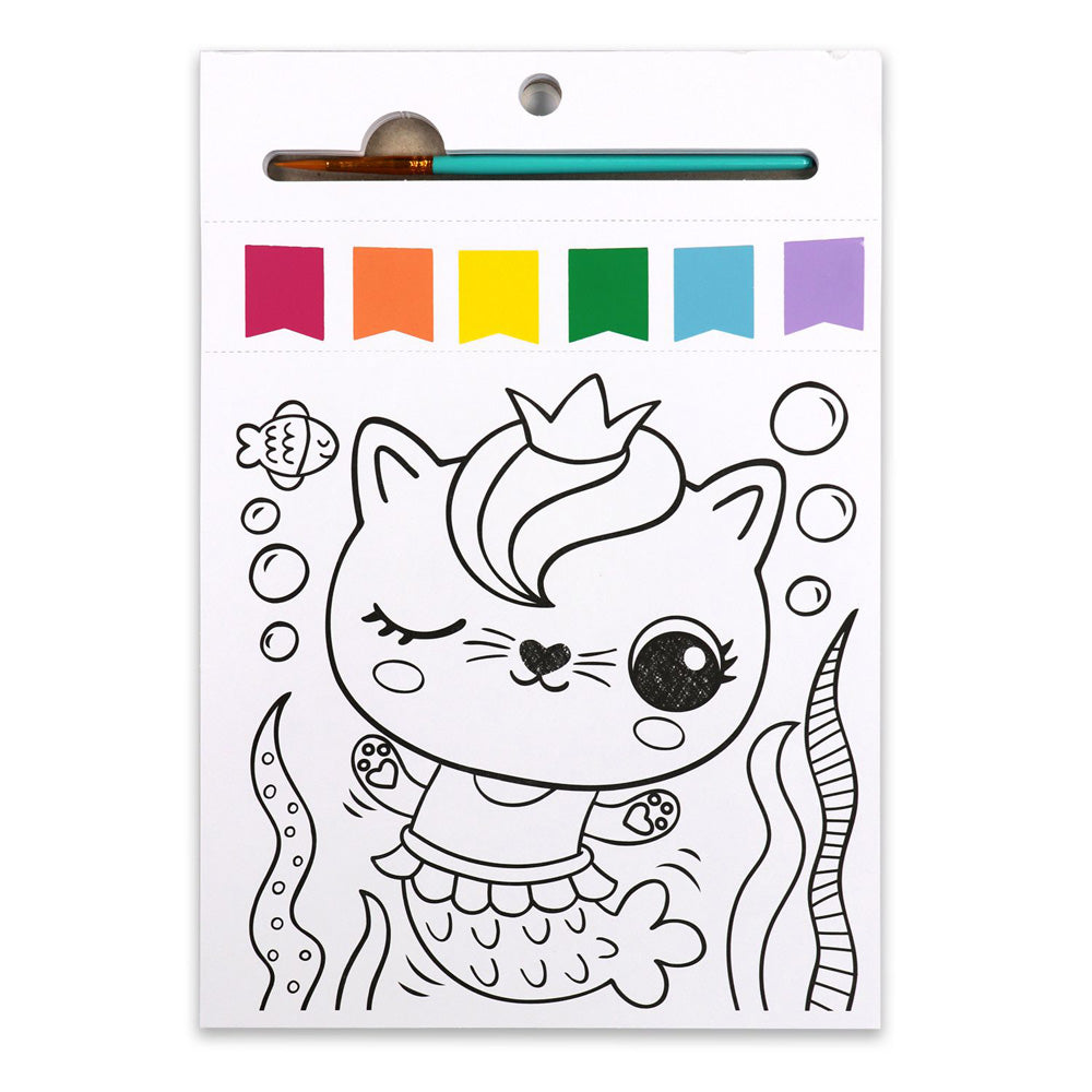 Bright Stripes Paint Pages: Magical Creatures Brush - Image 13