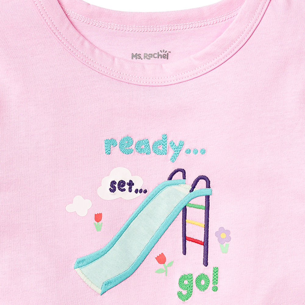 Ms.Rachel Long Sleeve Tees - Yellow / 3-4y - Image 6