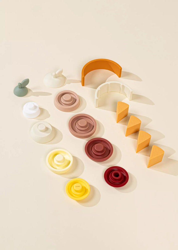 Coco Village 3 Sets of Silicone Stackable Fruits (16 pcs) Cup - Image 5