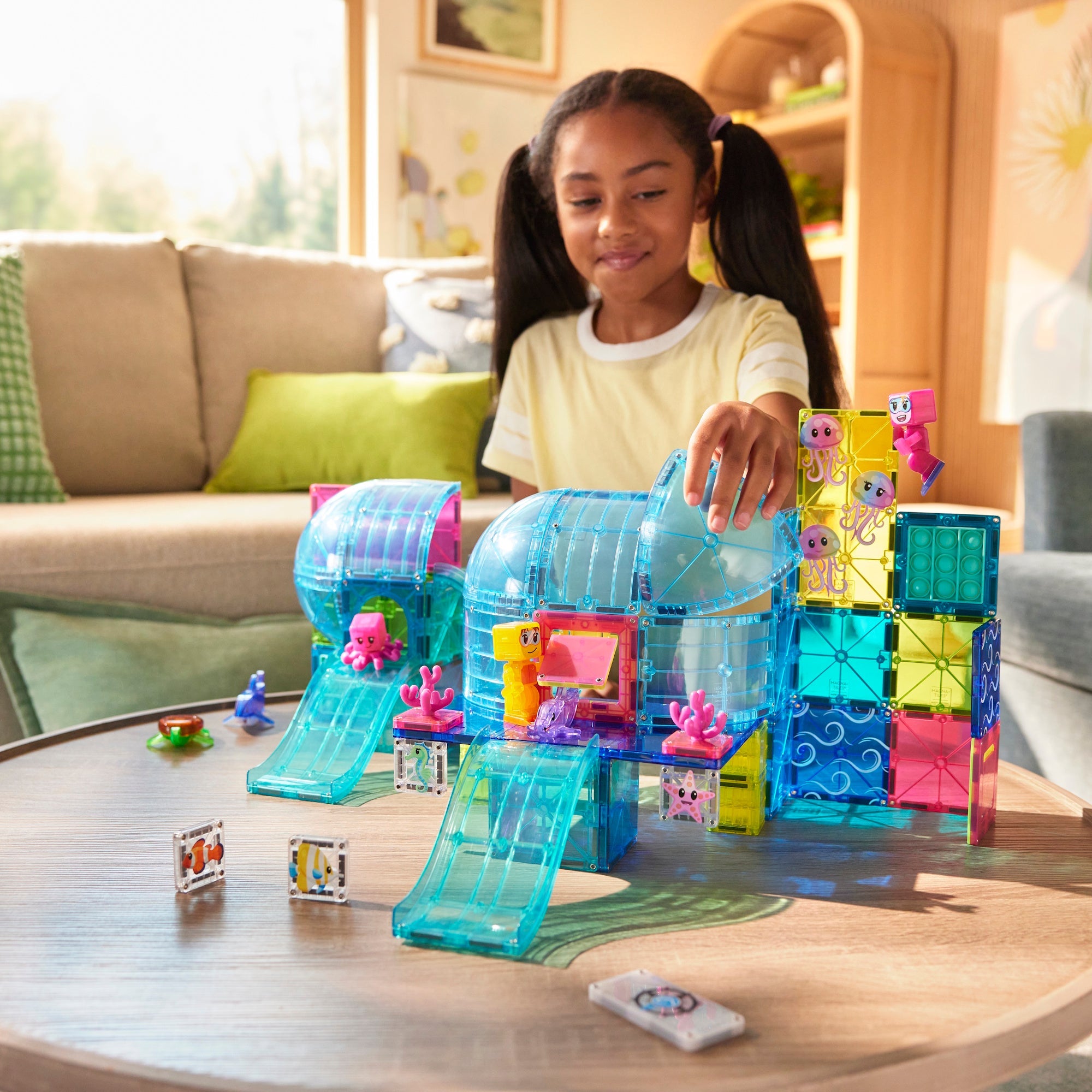 The Original MAGNA-TILES® Undersea Adventure 58-Piece Toy - Image 8