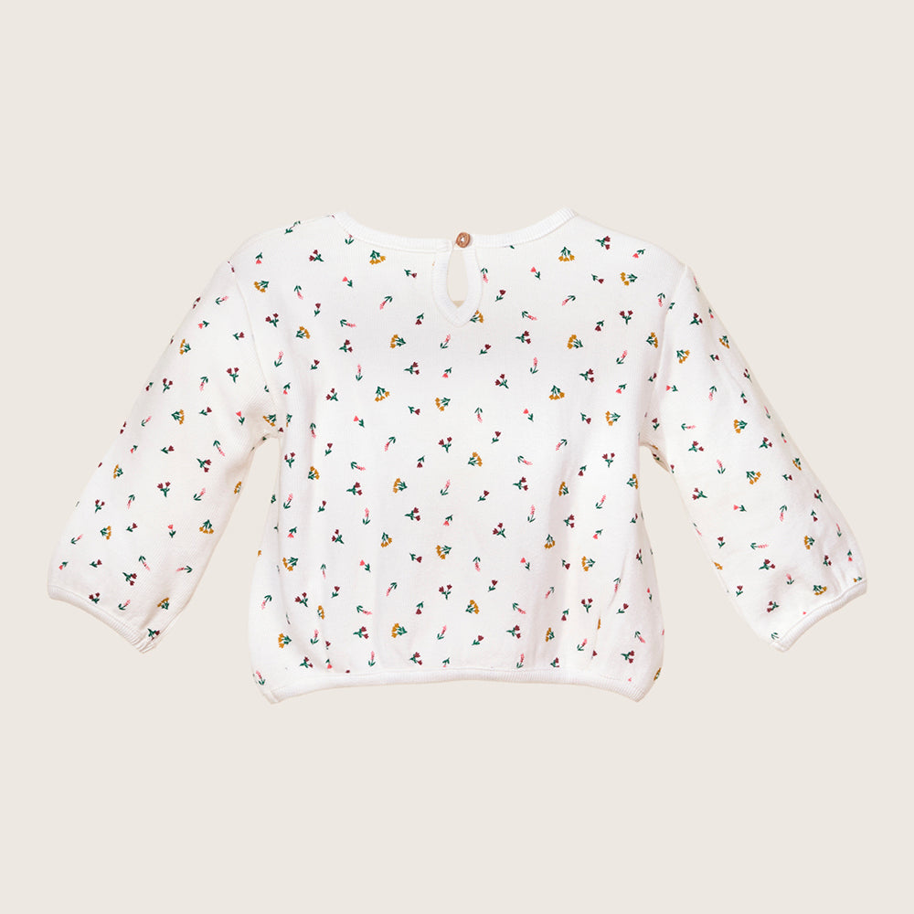 rise little earthling Crew Graphic Top - White / 18-24m - Image 3
