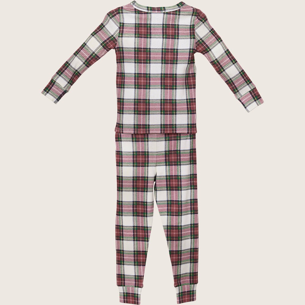 rise little earthling Holiday Sleep Set TGHSL00 - Red Plaid / 12-18m - Image 9