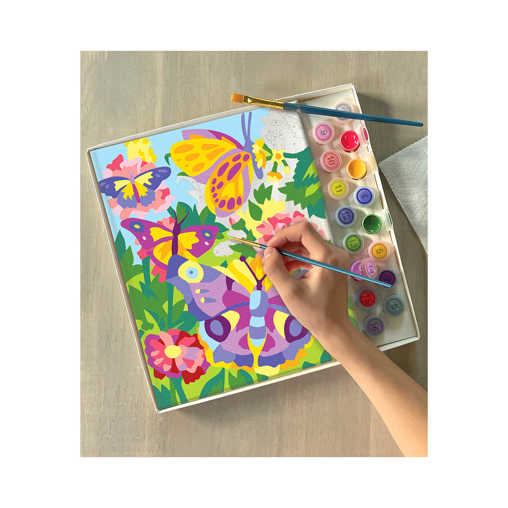 Bright Stripes iHeartArt Paint By Numbers- Butterflies + Blooms Brush - Image 11
