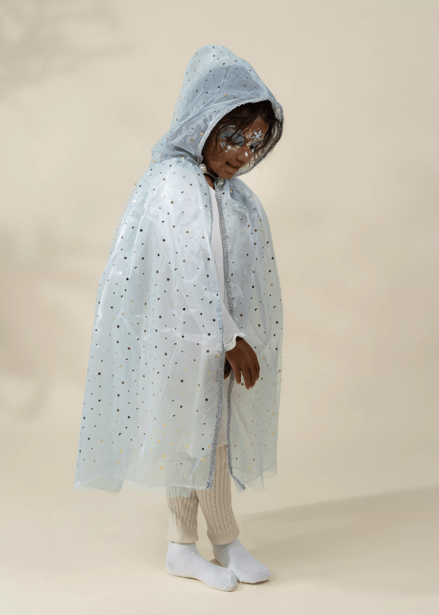 Coco Village Twinkling Cape Costume 5-6Y Wrap - Image 3