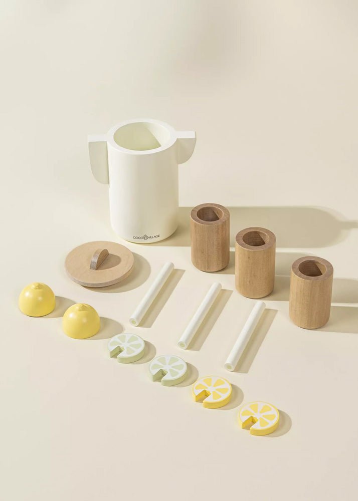 Coco Village Wooden Lemonade Playset and Accessories Glass - Image 2