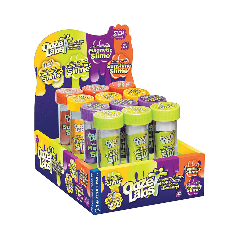 Thames & Kosmos Ooze Labs Mix Your Own Slime Kits Container - Image 12