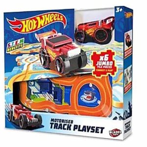Hot Wheels - Motorised Track Playset (6Pcs) Toy