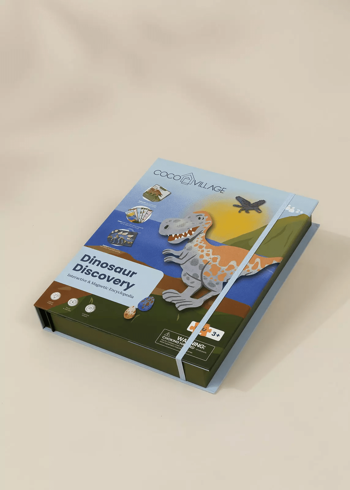 Coco Village Interactive & Magnetic Encyclopedia – Dinosaur Discovery (English Version) Puzzle