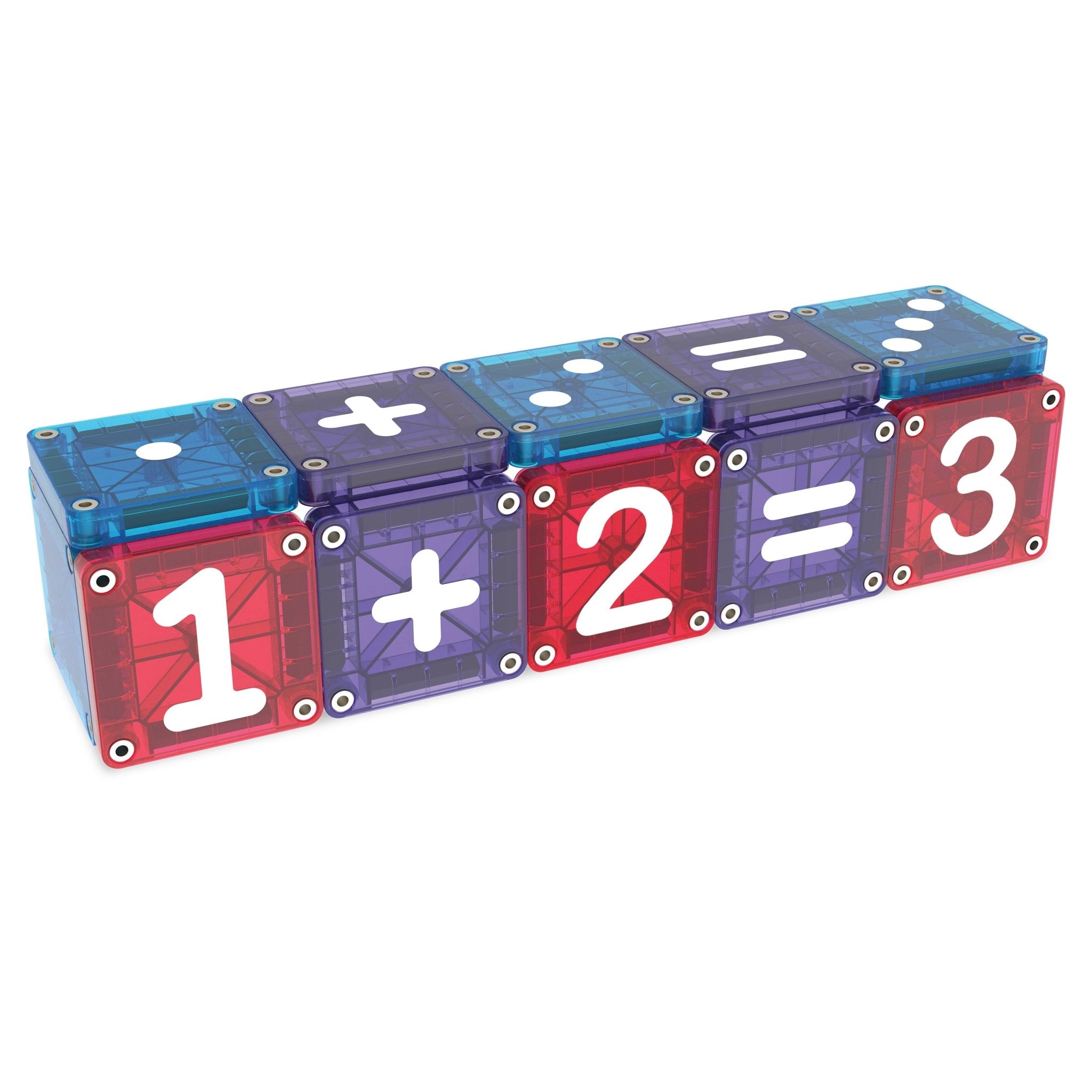 MAGNA-TILES® microMAGS LEARN Numbers 56-Piece Toy - Image 3