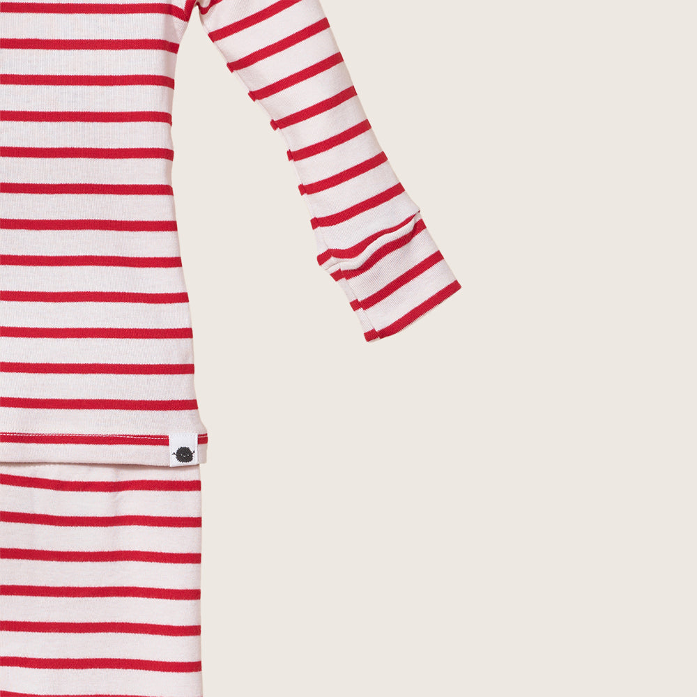 rise little earthling Holiday Sleep Set TGHSL00 - Red Plaid / 12-18m - Image 11