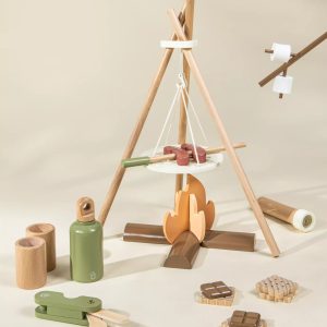 Coco Village Wooden Camping Playset Utensil