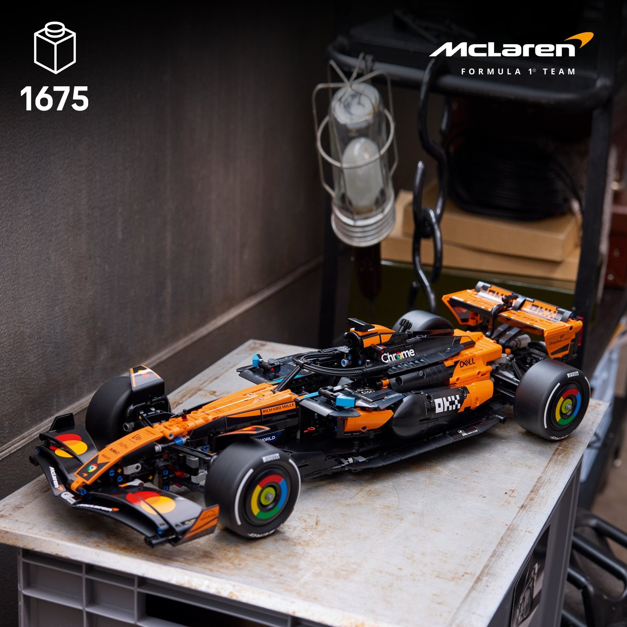 LEGO® Formula 1 LEGO® Technic McLaren MCL39 F1 Car Building Set - 42228 Scale - Image 2