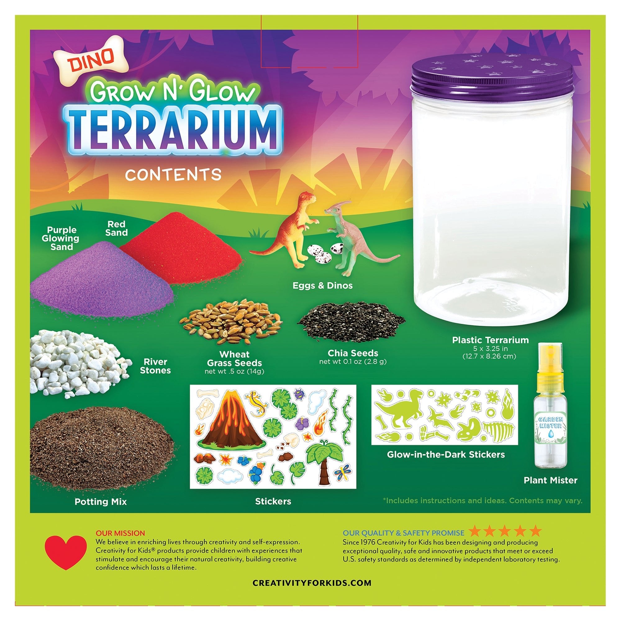 Grow N' Glow Dino Terrarium Jar - Image 3