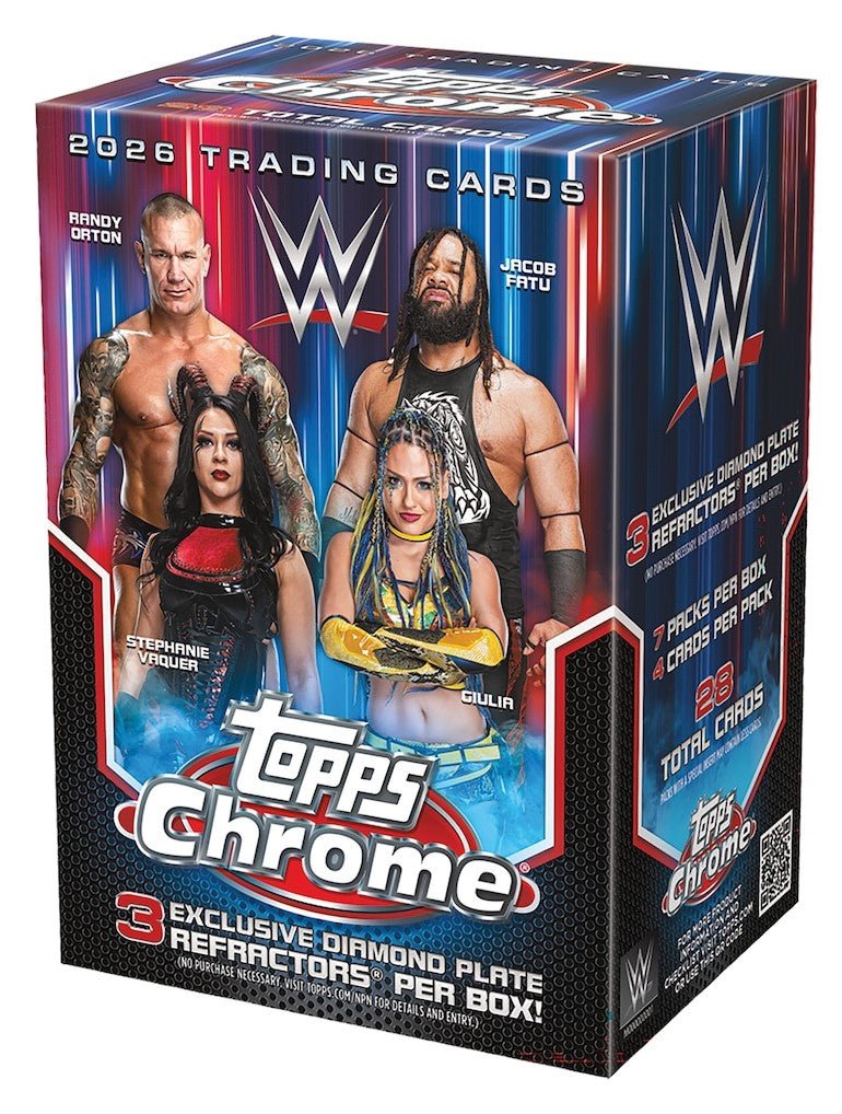 2026 TOPPS WWE Chrome - Value Box