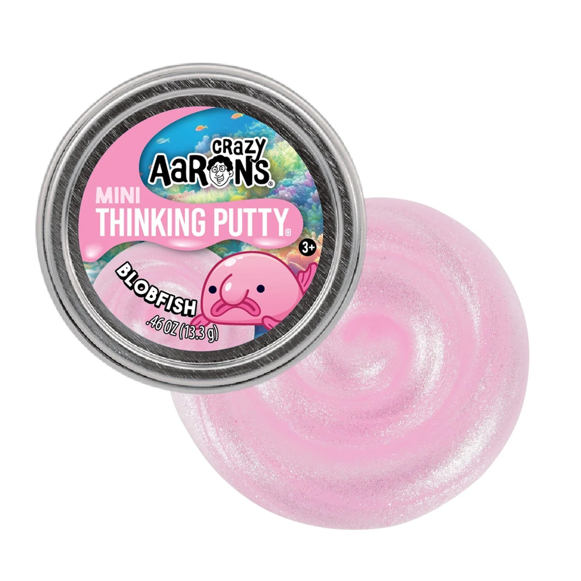 Crazy Aaron's Mini Thinking Putty - Blobfish Puzzle