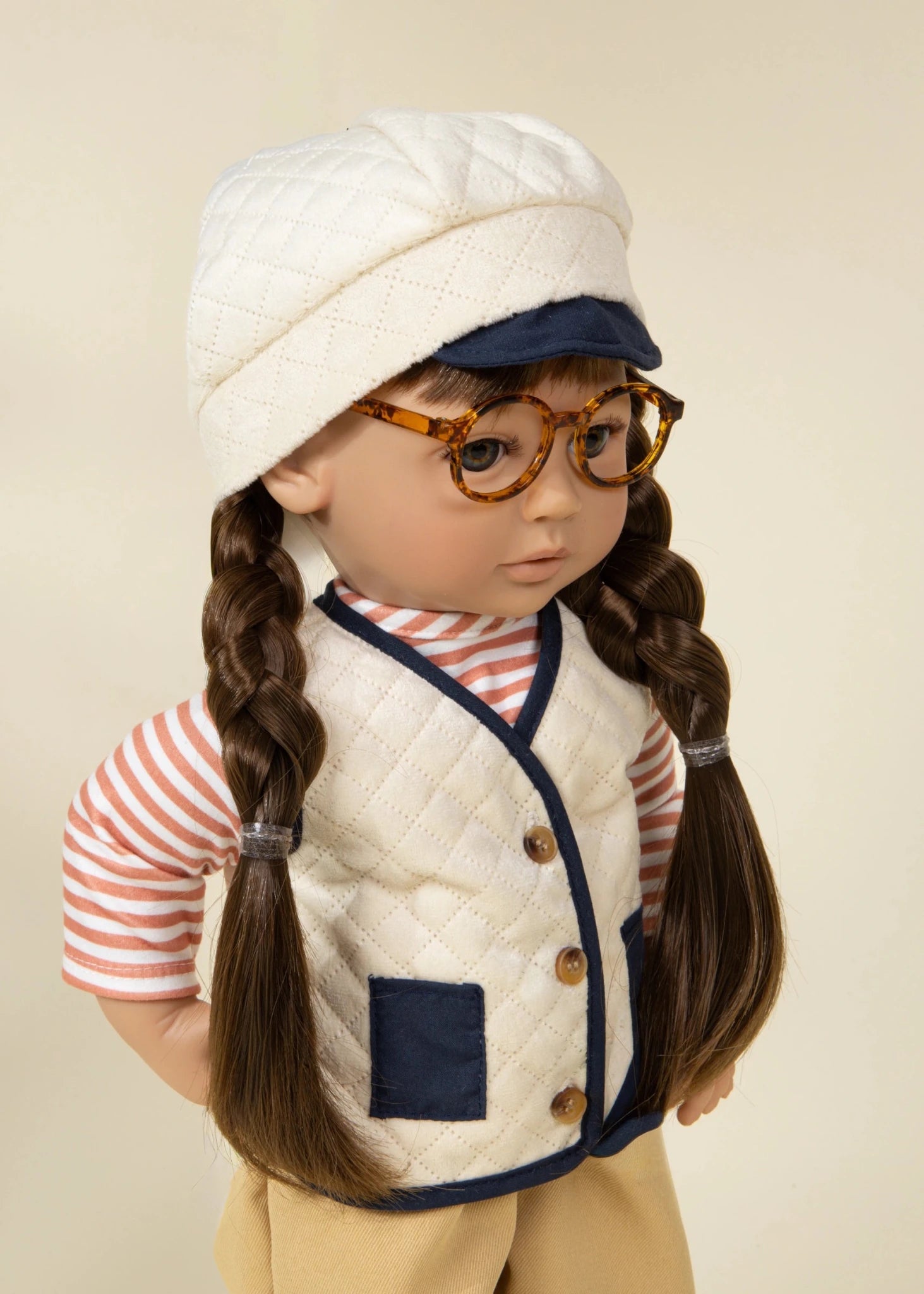 Coco Village Coco Friends Alex – 22" Kids Play Doll Glass - Image 8