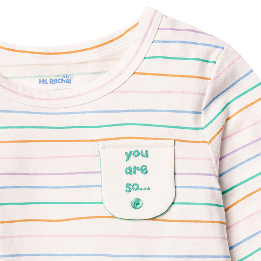 Ms.Rachel Long Sleeve Tees - Yellow / 3-4y - Image 21