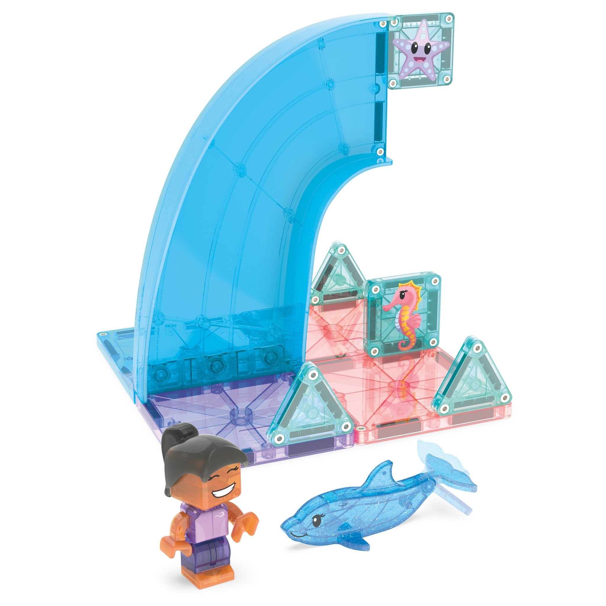 The Original MAGNA-TILES® Dolphin Bay 13-Piece Toy - Image 5