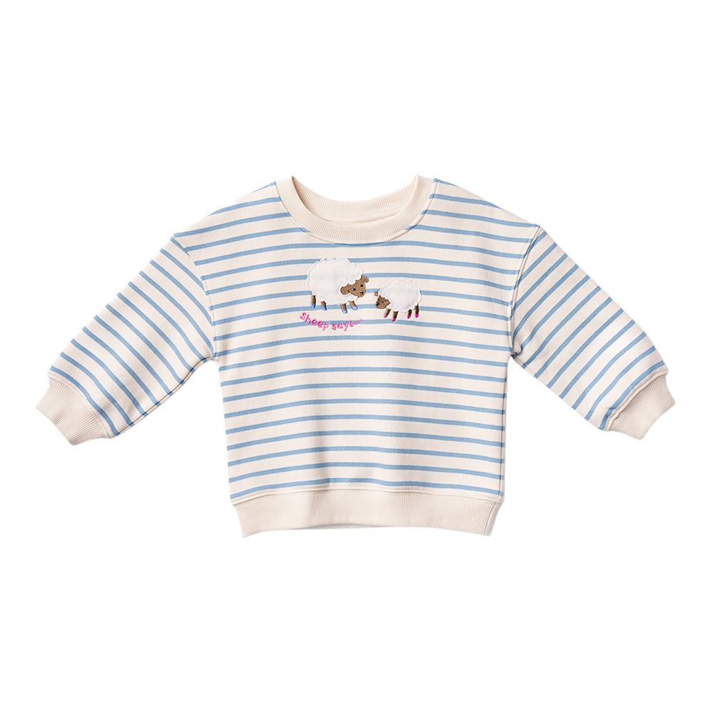 Ms.Rachel Sweatshirt - Light Blue / 6-12m - Image 10