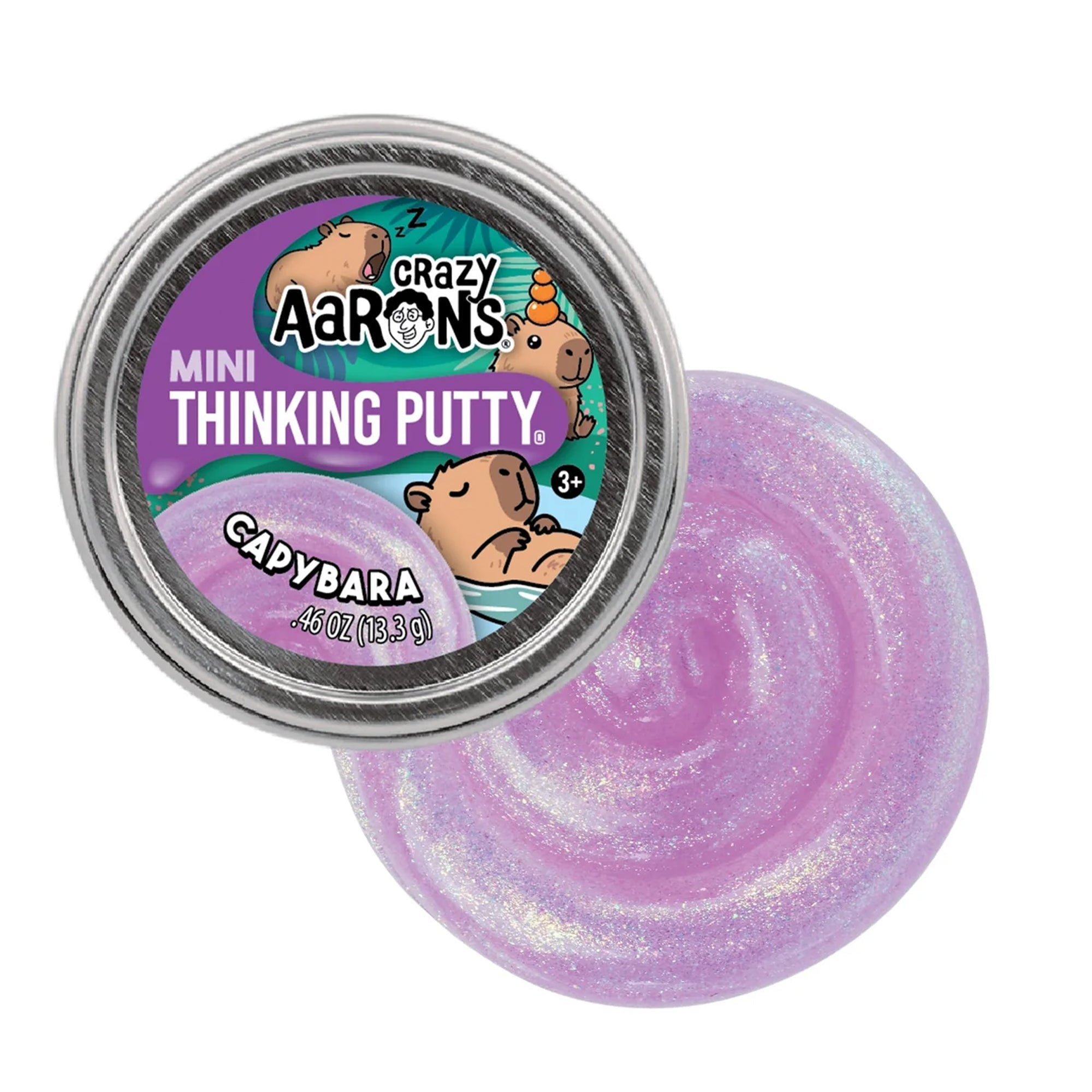 Crazy Aaron's Mini Thinking Putty - Capybara Puzzle
