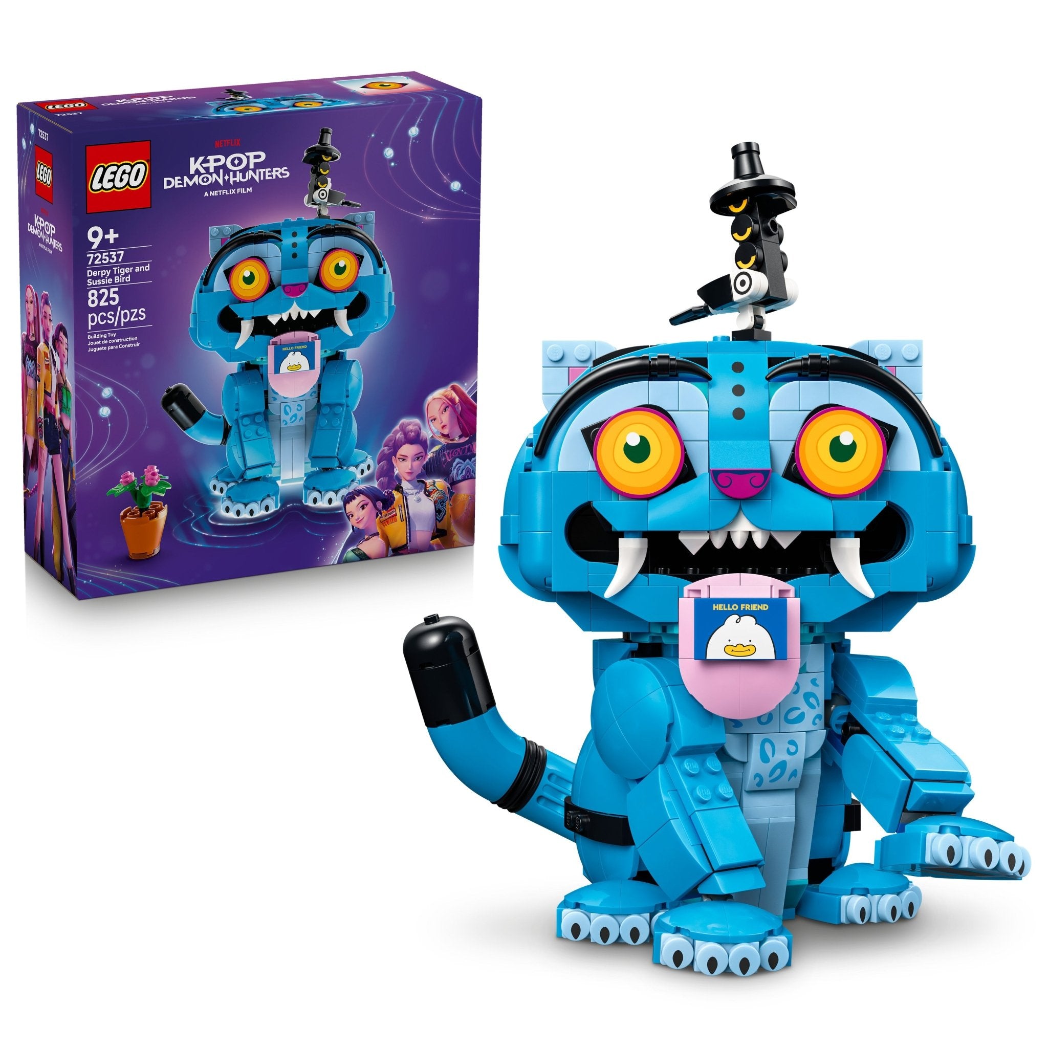 LEGO® KPop Demon Hunters Derpy Tiger and Sussie Bird 72537 Toy