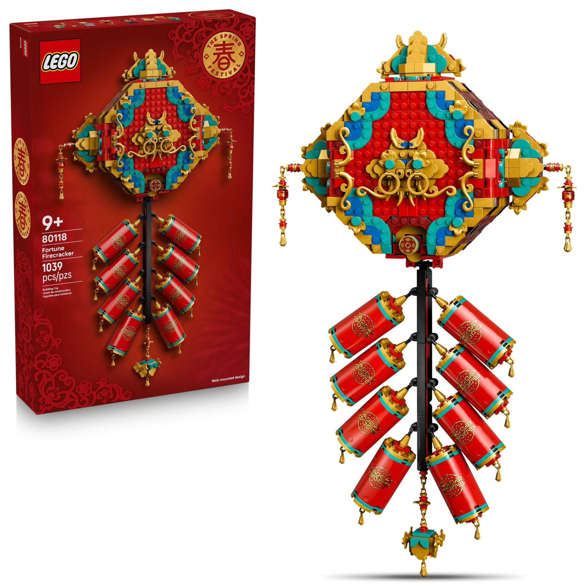 LEGO® Spring Festival Fortune Firecracker 80118 Toy