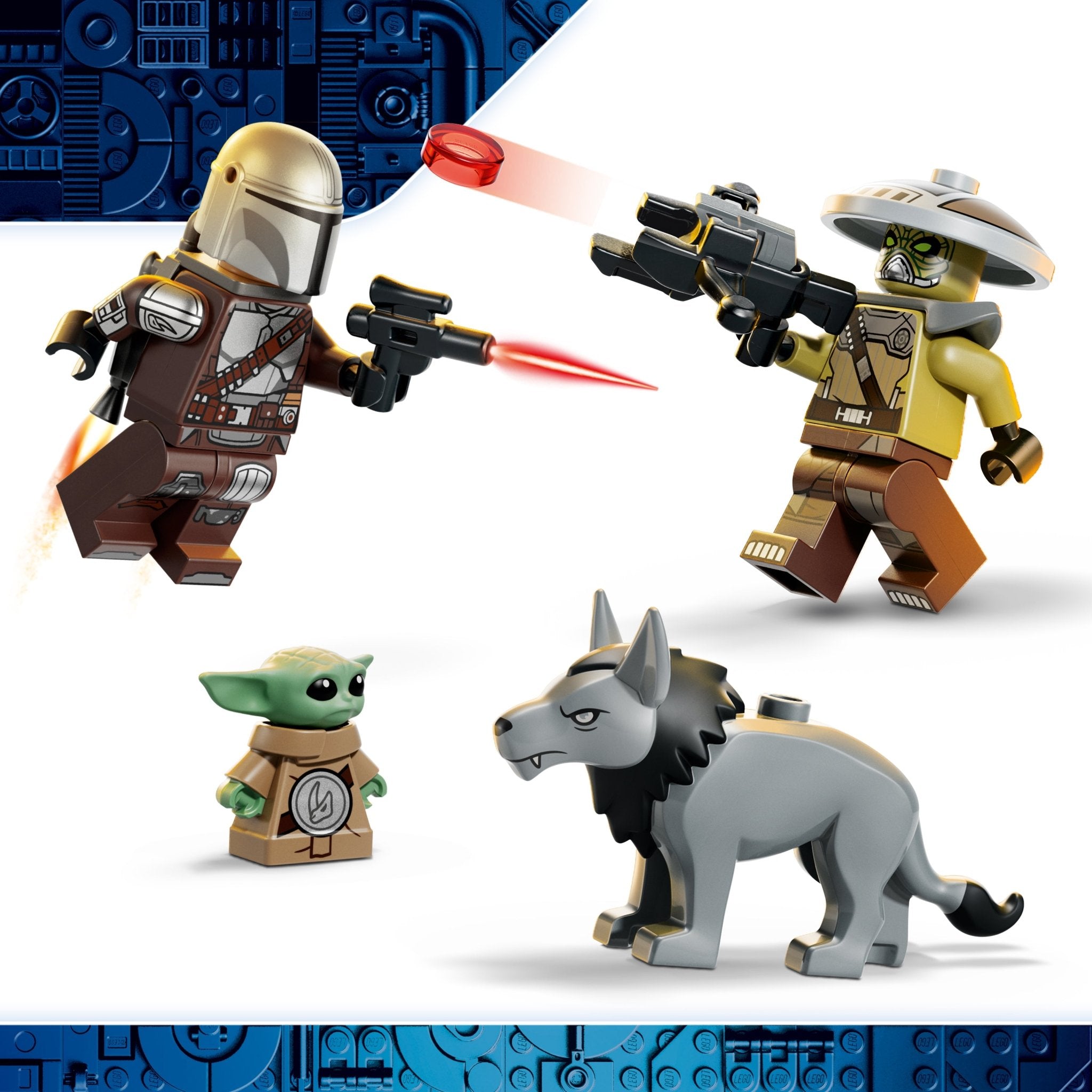 LEGO® Star Wars Hutt Palace Sentry Droid Showdown 75451 Toy - Image 3