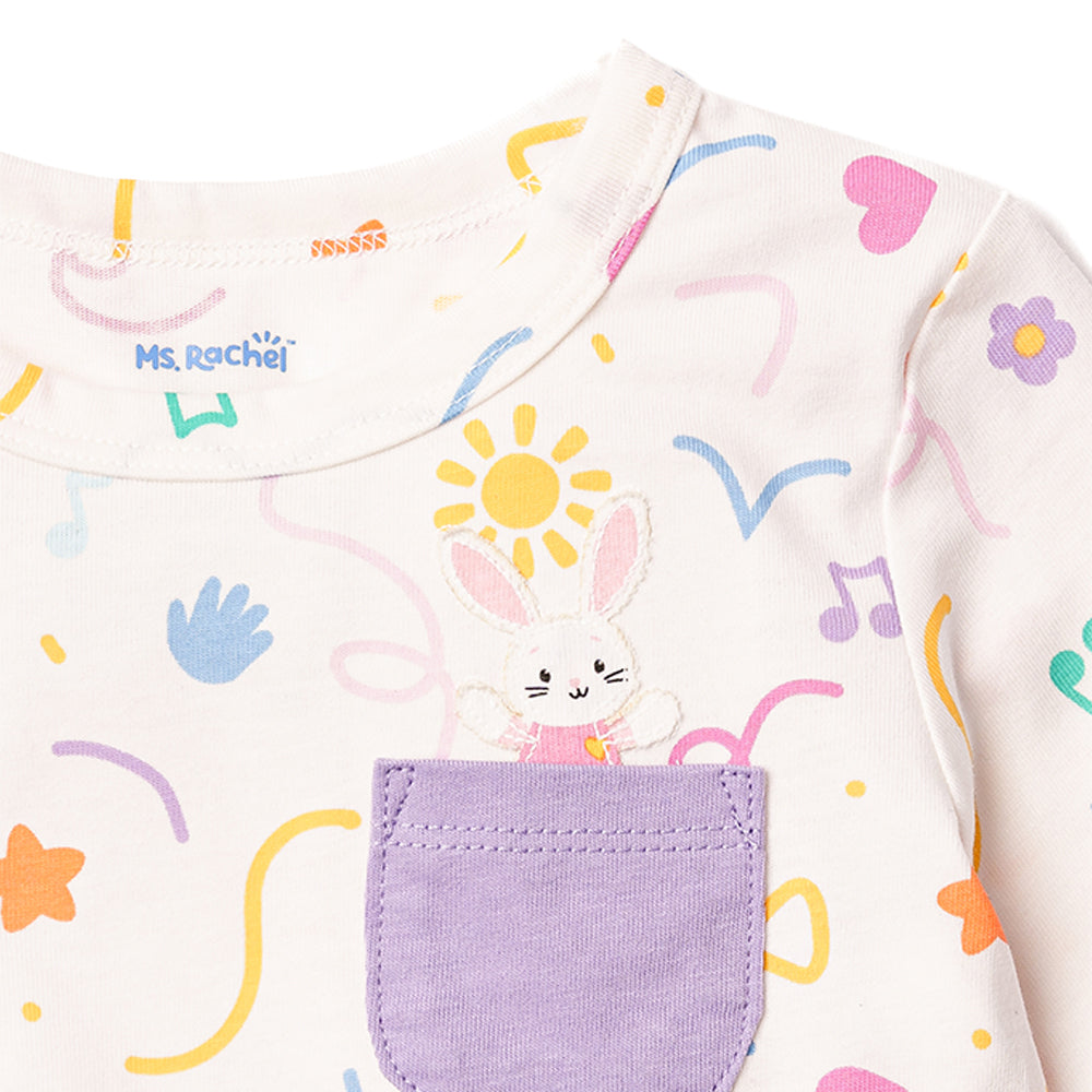 Ms.Rachel Long Sleeve Tees - Yellow / 3-4y - Image 18