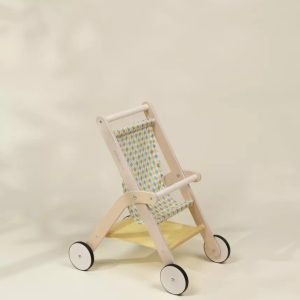 Coco Village Wooden Doll Stroller Basket