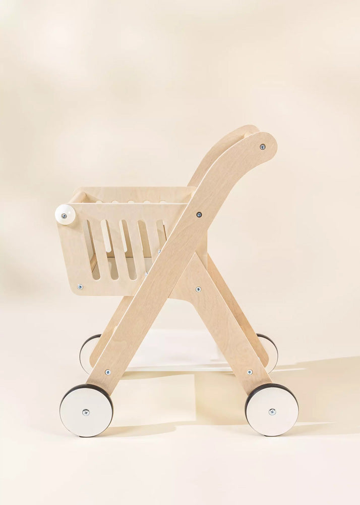 Coco Village Wooden Shopping Cart Basket - Image 8