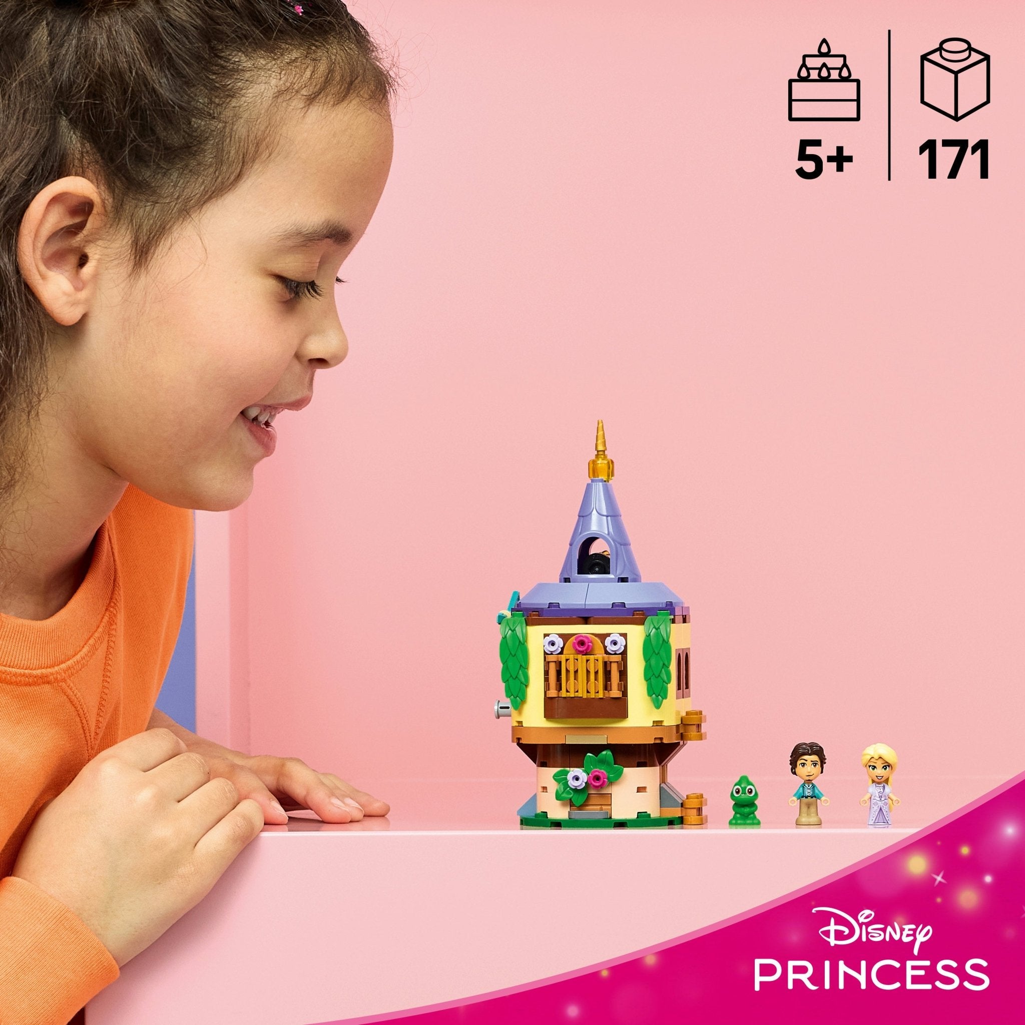 LEGO® Disney Princess Rapunzel’s Mini Tower 43294 Toy - Image 2