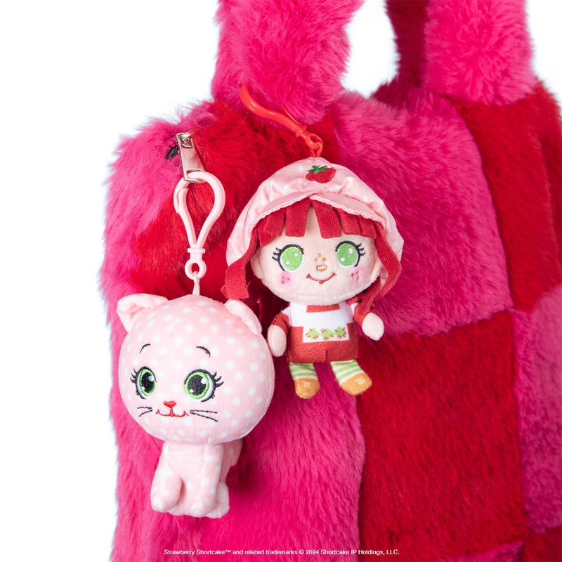 Strawberry Shortcake - Plush Backpack Clips - Custard Toy - Image 4