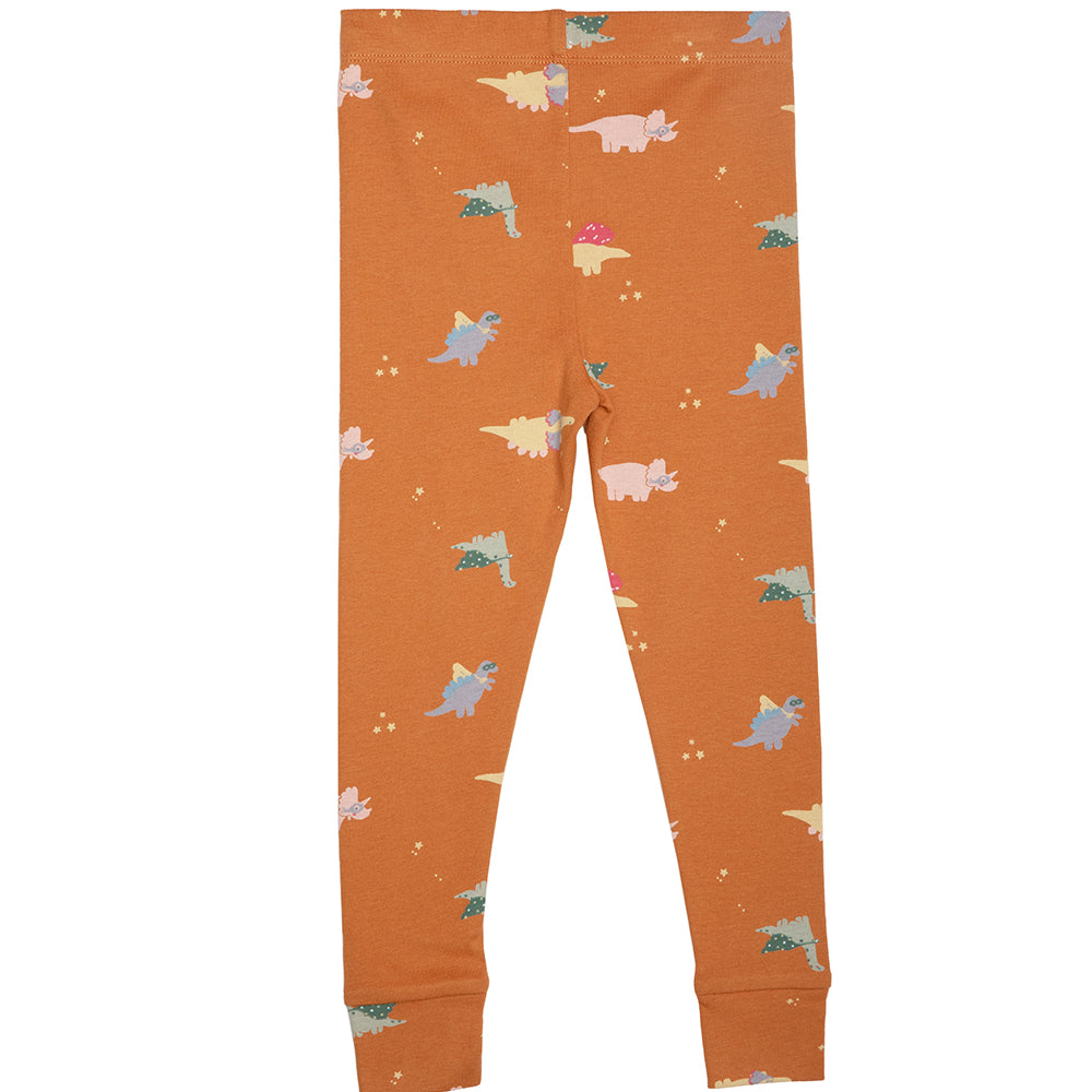rise little earthling Long Sleeve 2 Piece Sleep Set TGFSL00 - Green Dino / 18-24M - Image 7