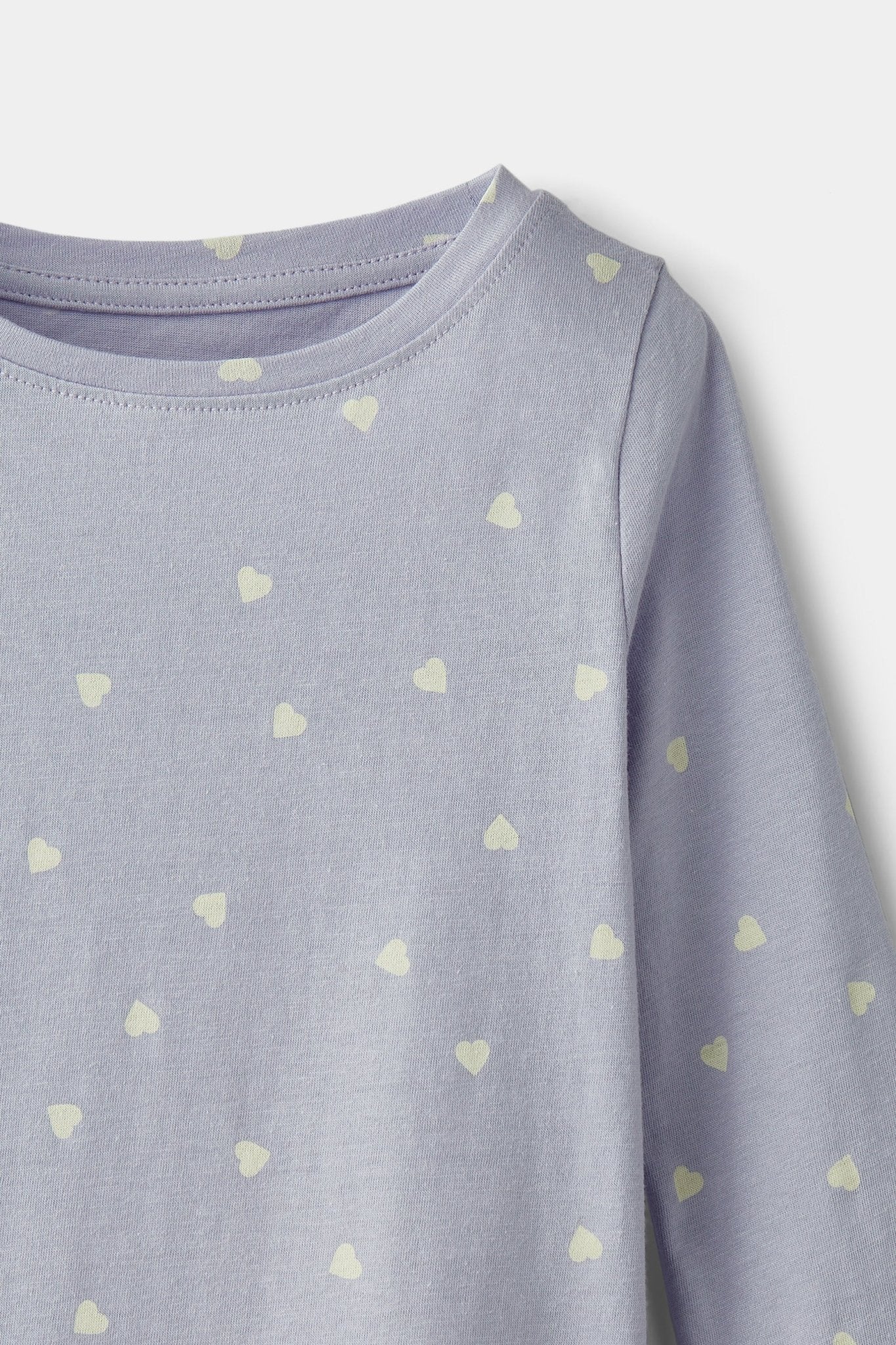 rise little earthling LS Crew Neck TGDKT00 - Cosmic Sky Hearts / 4-5y - Image 10