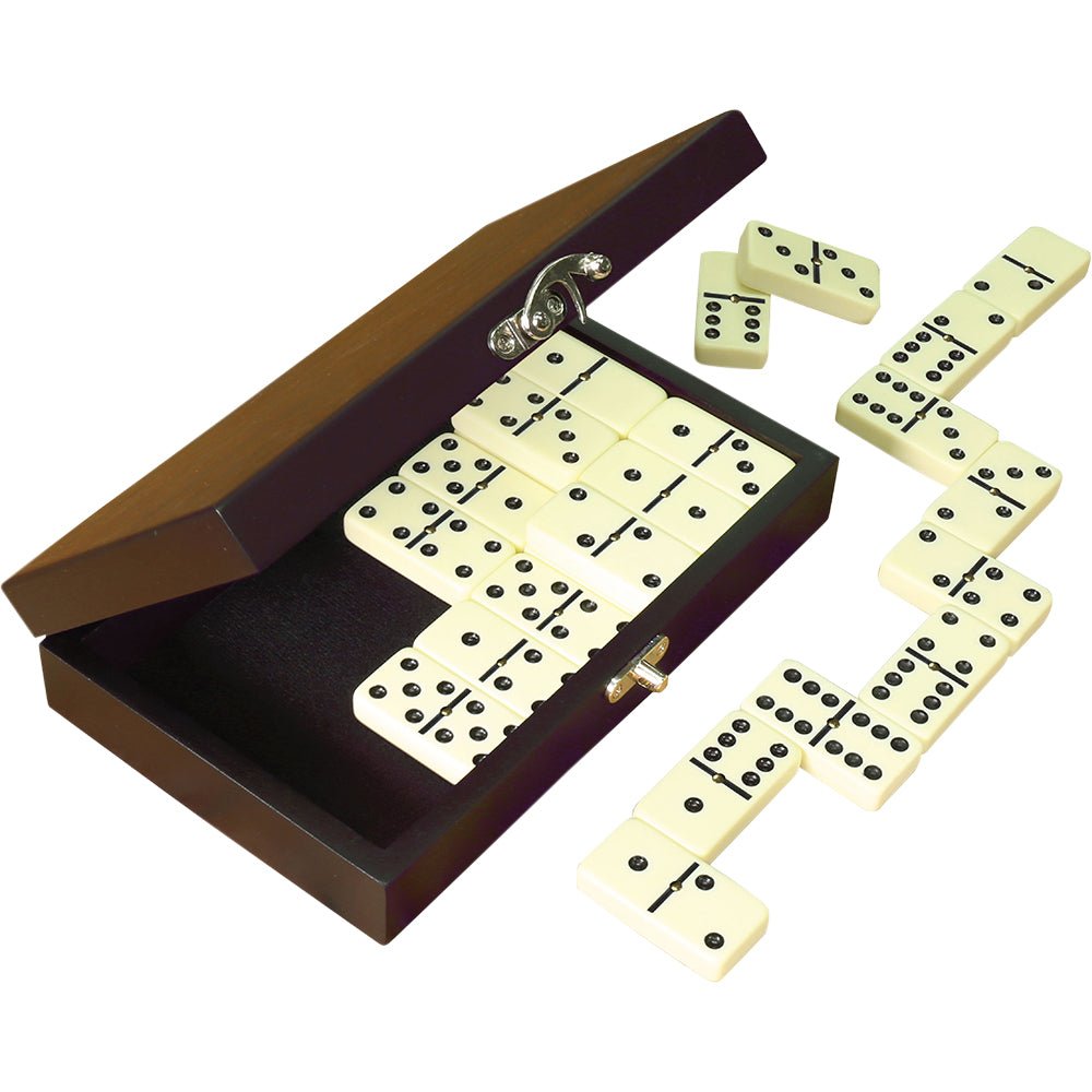 Craftsman Deluxe Wooden Dominoes Set Mask - Image 2