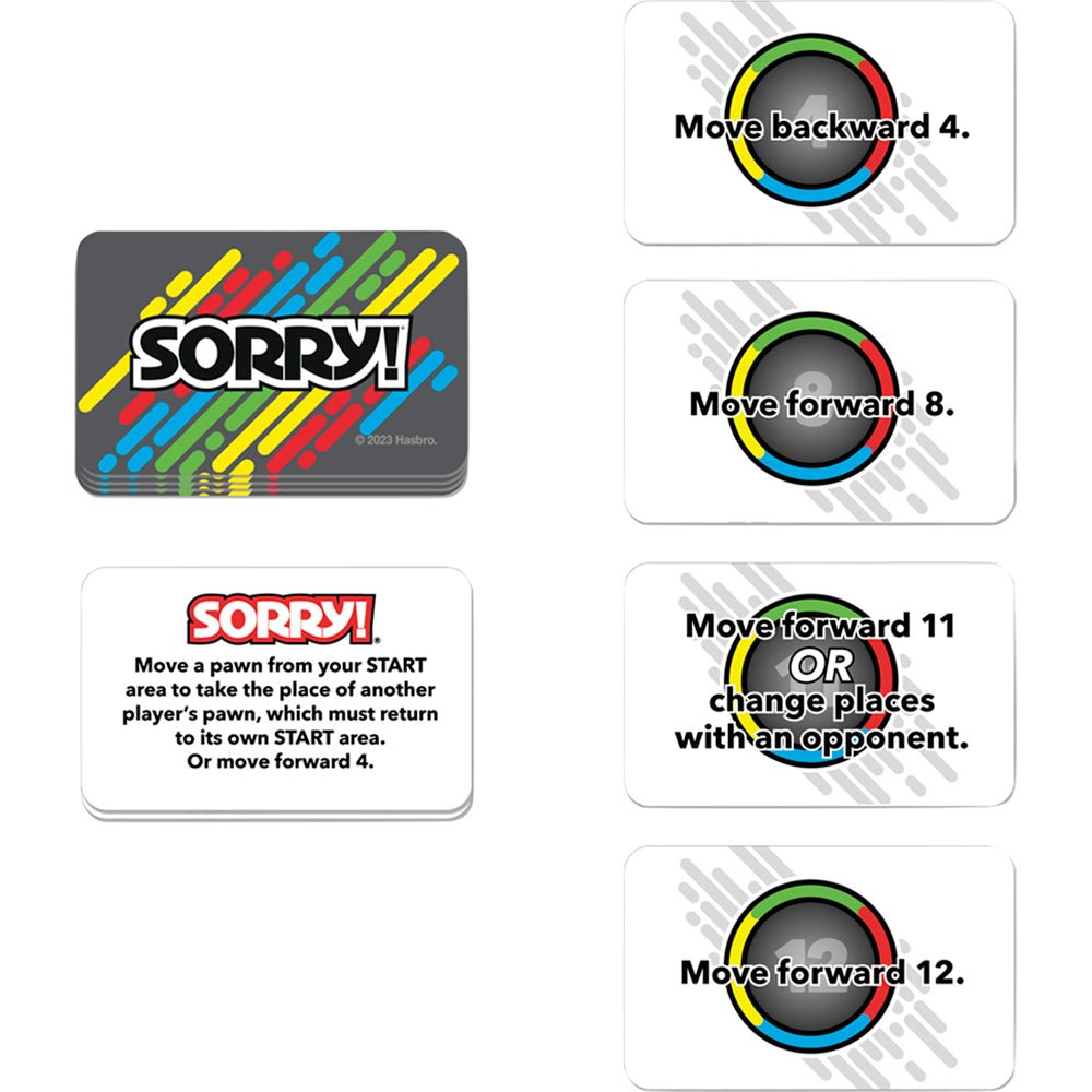 Hasbro Sorry! Grab and Go Game Basket - Image 5