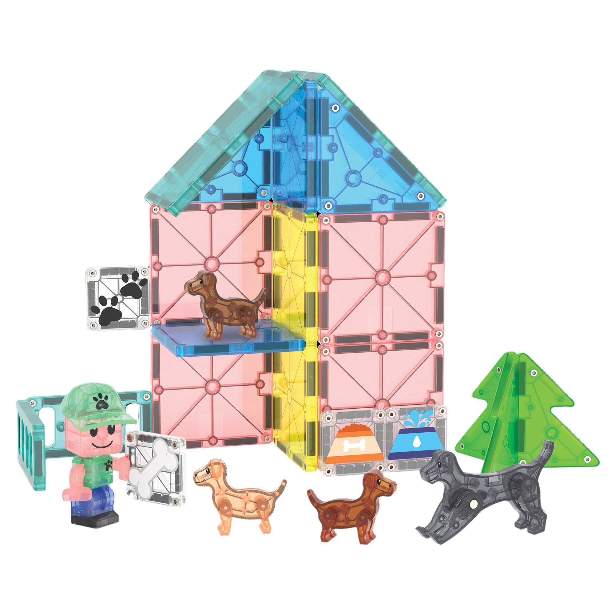 MAGNA-TILES® Puppy Park 25-Piece Toy - Image 3