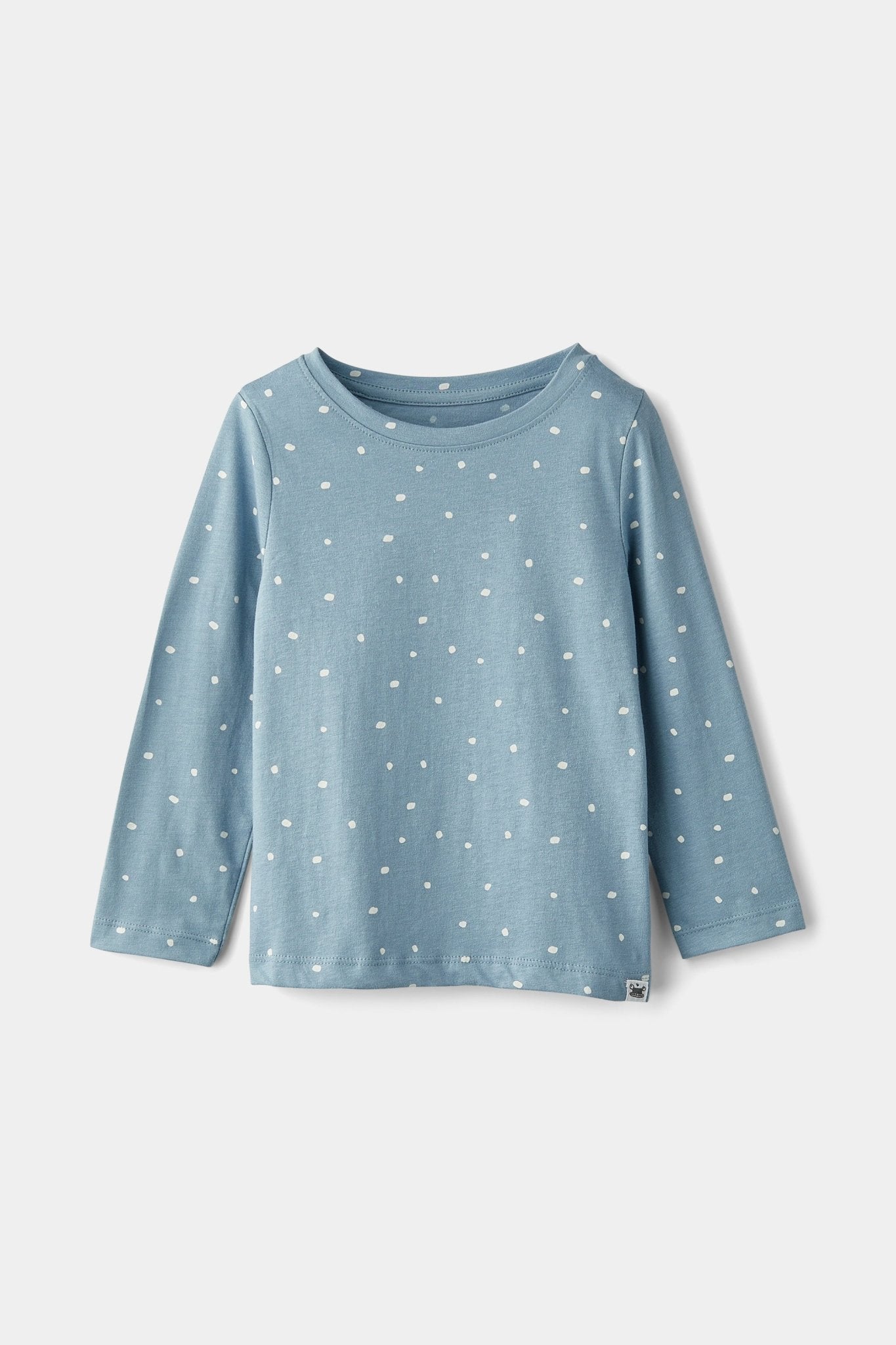 rise little earthling LS Crew Neck TGDKT00 - Cosmic Sky Hearts / 4-5y