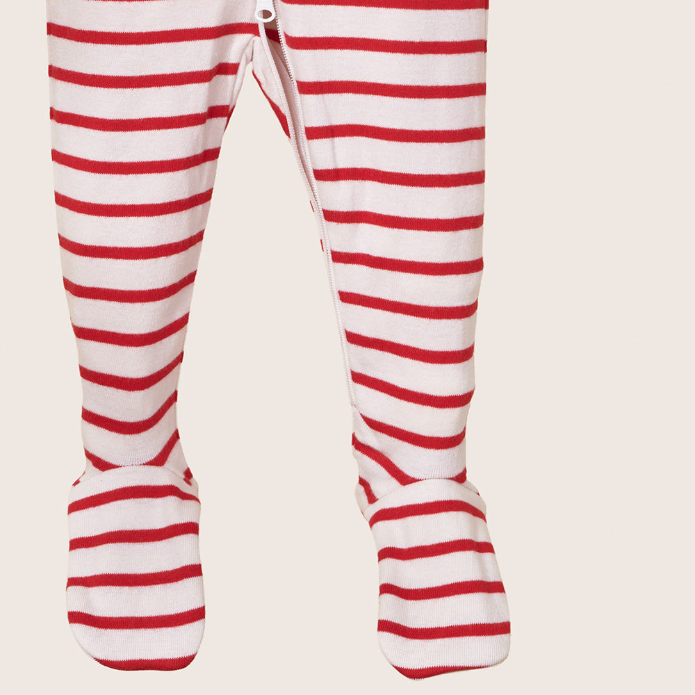 rise little earthling Holiday Sleeper BUHSL00 - Dark Green / 3-6m - Image 14