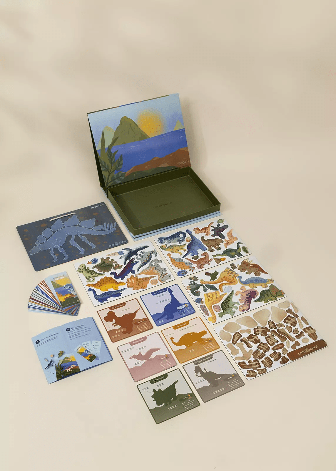 Coco Village Interactive & Magnetic Encyclopedia – Dinosaur Discovery (English Version) Puzzle - Image 2